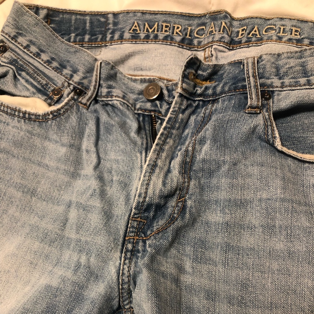 American eagle men’s low rise bootcut jeans 34x34